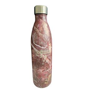 Longhorn Camouflage Stainless Steel Bottle  10" Tall RTIC 375ml Insulated bottle
